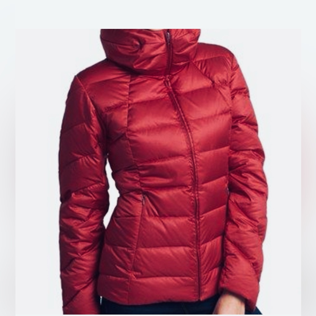 Stunning Patagonia Duck Down Downtown Loft Parka In Royal Red Sz S Pricefirm!